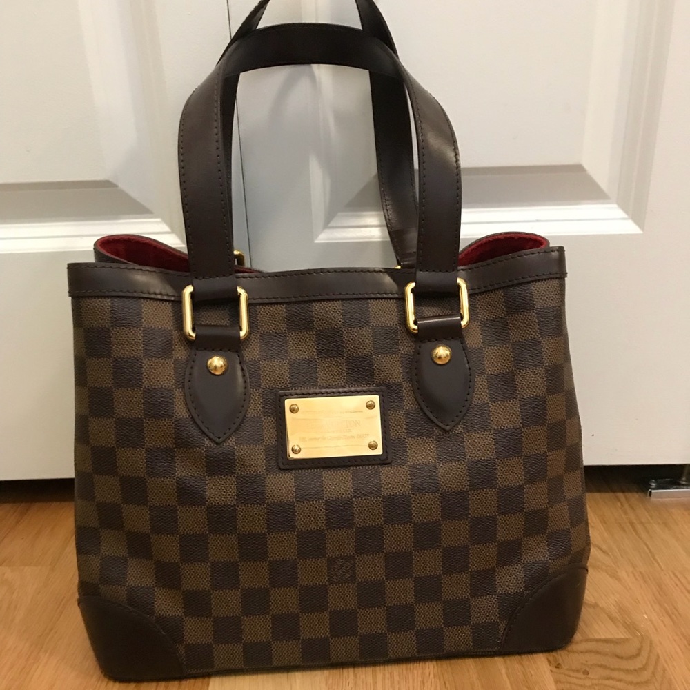 Louis Vuitton Damier Canvas Hampstead PM Bag